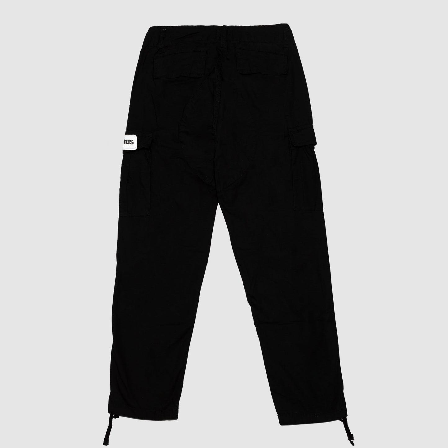 Aemus Black Regular Cargo Pant